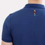 Lion Head Embroidered Polo – Dark Blue