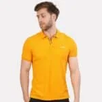 Arrow Print Polo Yellow