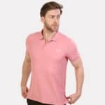 Arrow Print Polo - Pink