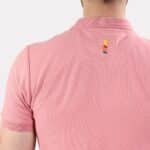 T-Lion Embroidered Polo – Pink