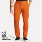 Yoga Chinos – Rust