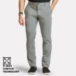 Yoga Chinos - Slate Grey