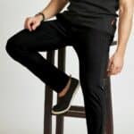 Yoga Chinos – Jet Black