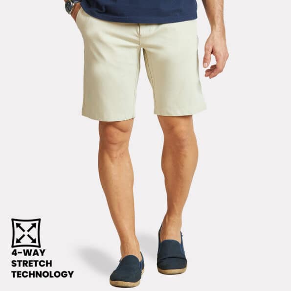 Yoga Chinos Shorts - Pelican